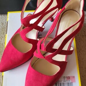 Liz Claiborne Vibrant Red Women's Heels